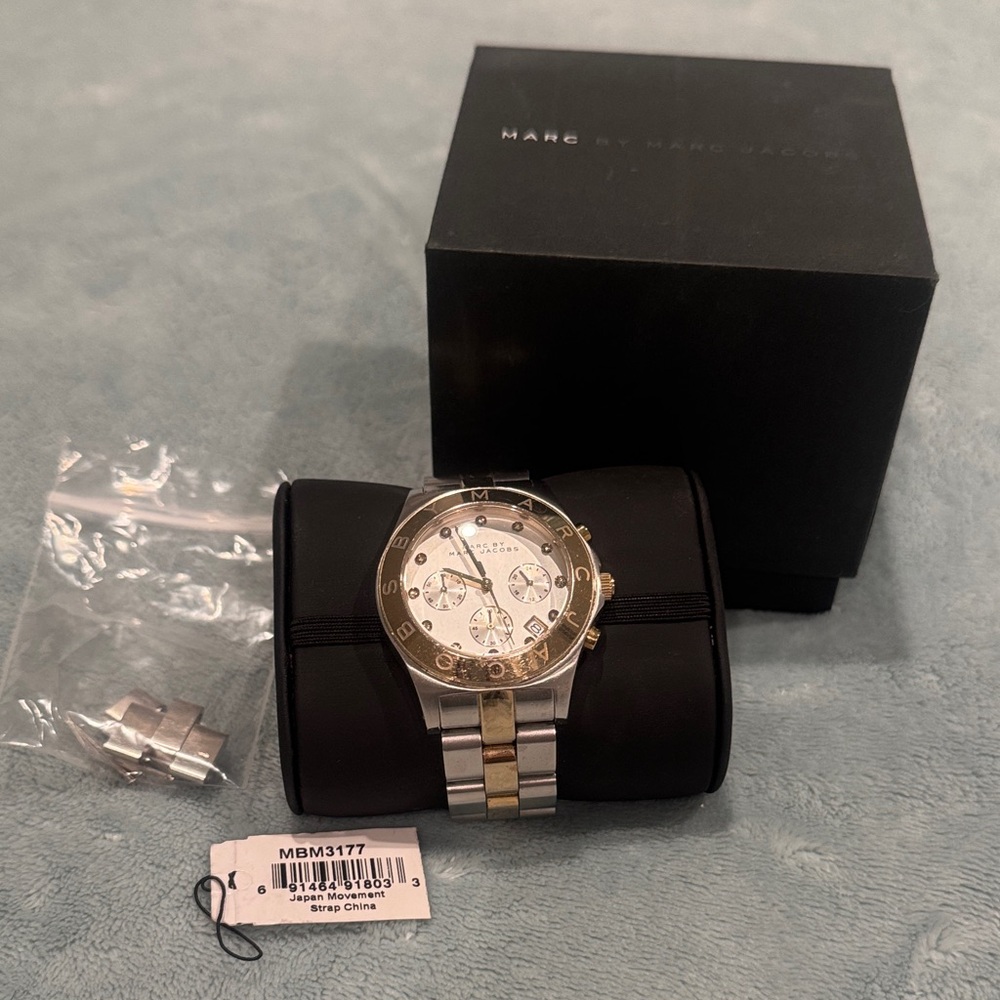 Marc by Marc Jacobs Two-Tone Chronograph Watch